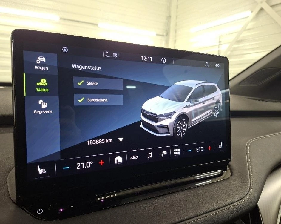 Skoda Enyaq SPORTLINE 82KW, термопомпа, 13.2 дисплей, снимка 9 - Автомобили и джипове - 53861861