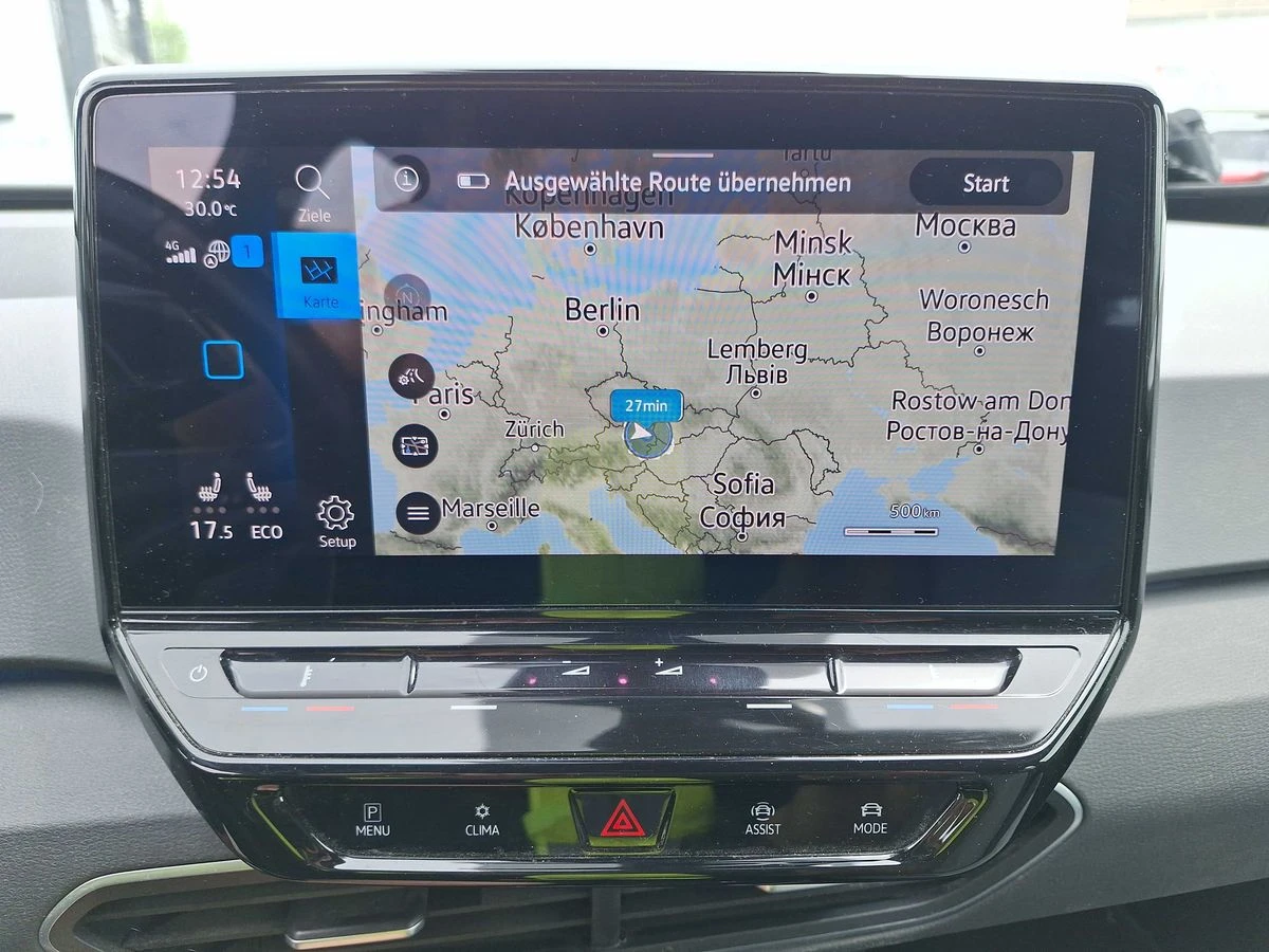VW ID.3 PRO* 62KW* 94.38%SOH* КАМЕРА* ТЕРМОПОМПА, снимка 12 - Автомобили и джипове - 55268961