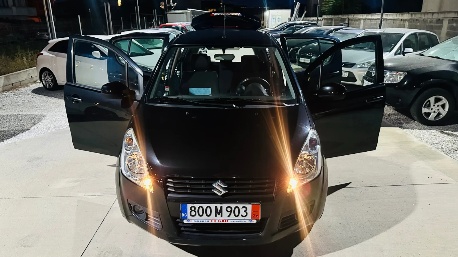 Suzuki Splash 1.3i 85к. с верига! Климатик! , снимка 9 - Автомобили и джипове - 55772615