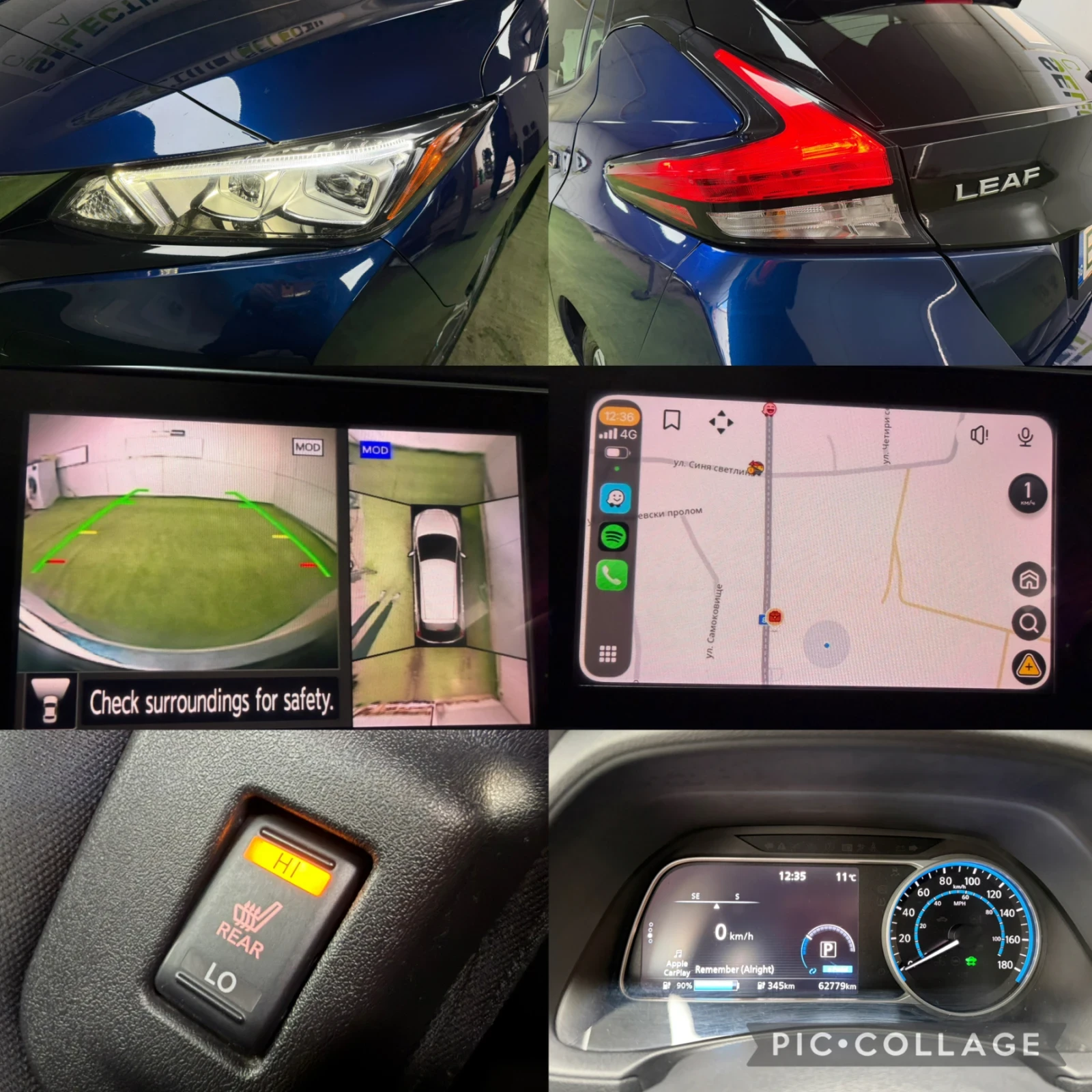 Nissan Leaf  2021 SV PLUS Hatchback, снимка 13 - Автомобили и джипове - 56248061
