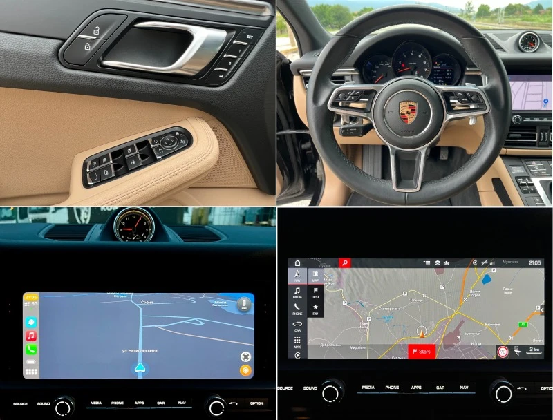 Porsche Macan 2.0T, LED, Pano, Bose, Keyless, 20&#34;, снимка 15 - Автомобили и джипове - 45820869