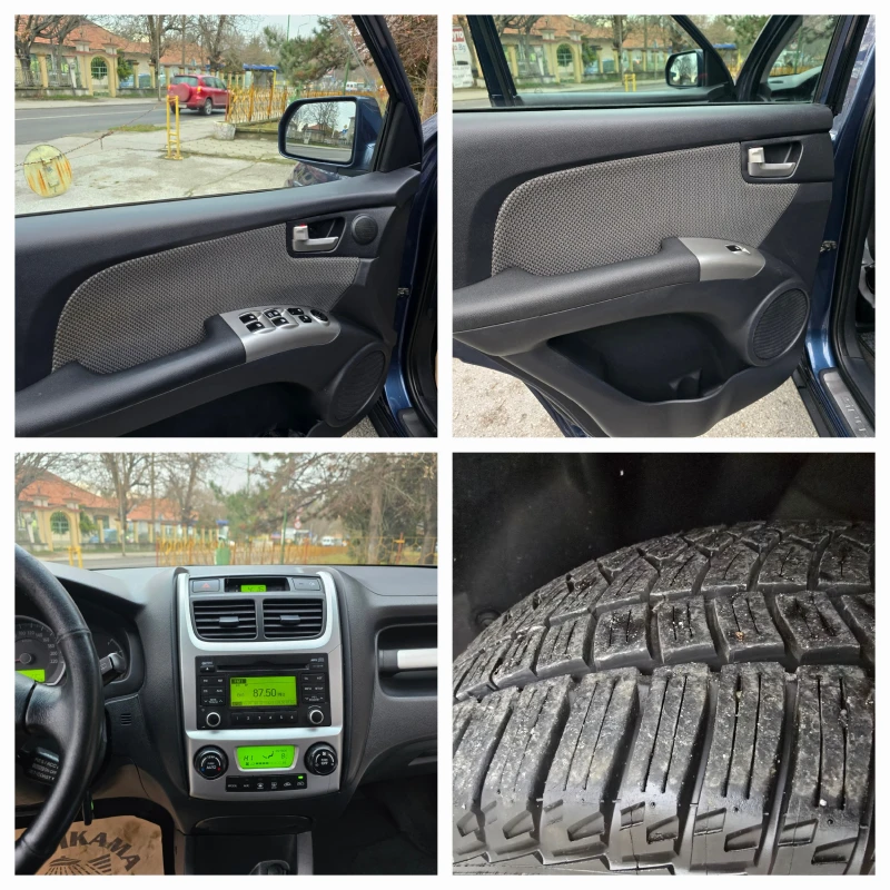 Kia Sportage 2.0i GAZ 4x4 , снимка 12 - Автомобили и джипове - 48216676