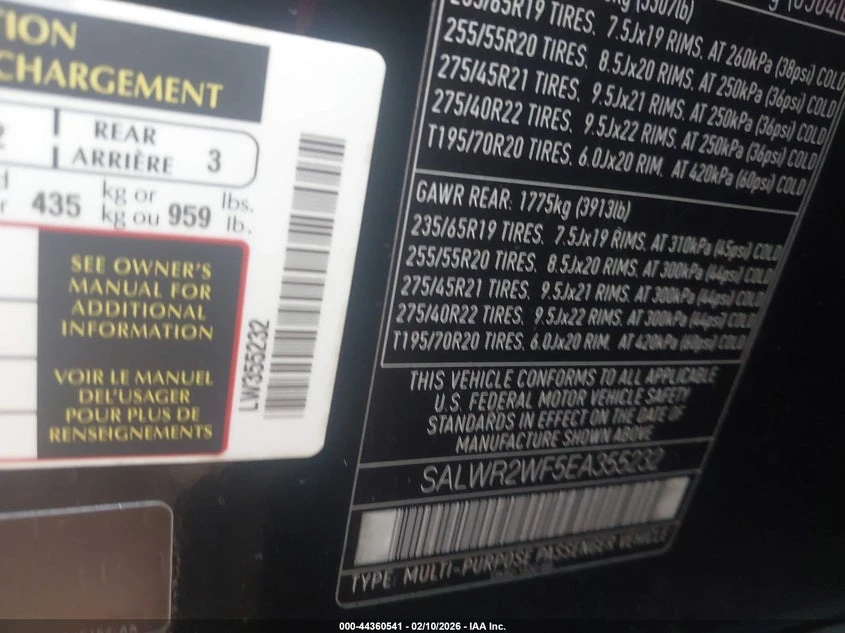 Land Rover Range rover 3.0L V-6 DI, DOHC, VVT, SUPERCHARGER, 340HP 4X4, снимка 9 - Автомобили и джипове - 53727425