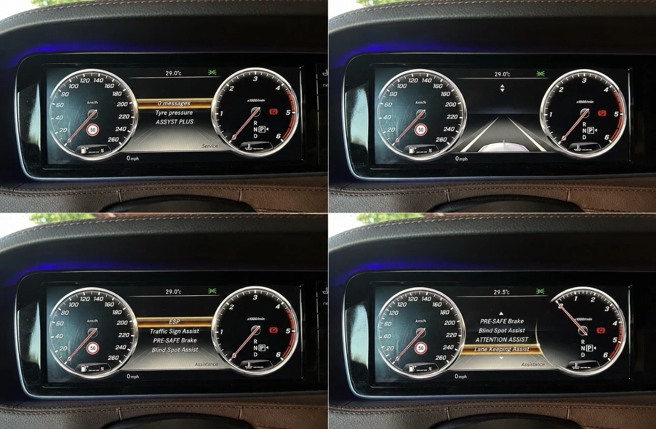 Mercedes-Benz S 350 AMG/BURMESTER/ВАКУУМ/ОБДУХВАНЕ/МАСАЖ/КАМЕРА/ЛИЗИНГ, снимка 13 - Автомобили и джипове - 55054955