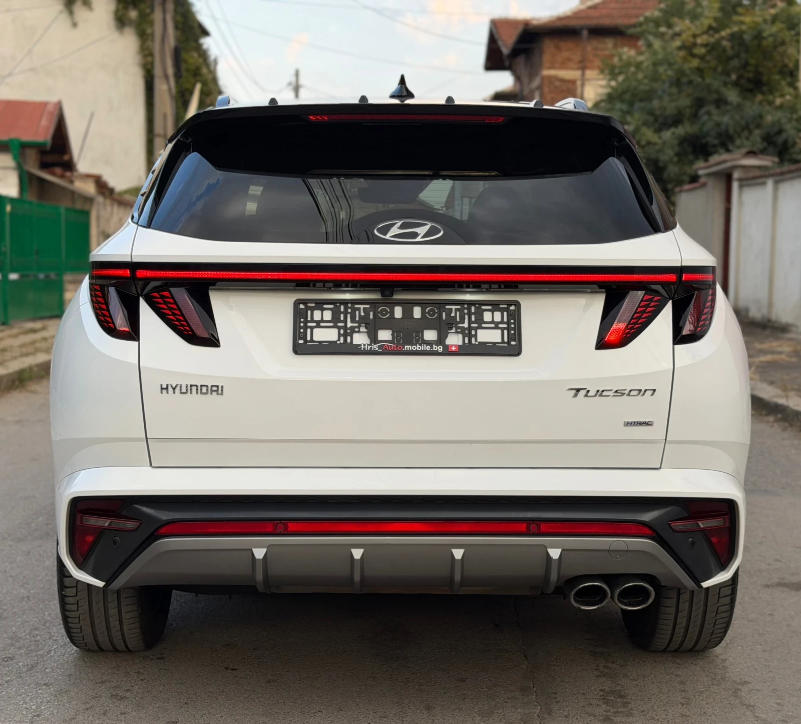 Hyundai Tucson VERTEX 4WD N-LINE Lux внос Швейцария, снимка 5 - Автомобили и джипове - 56023883