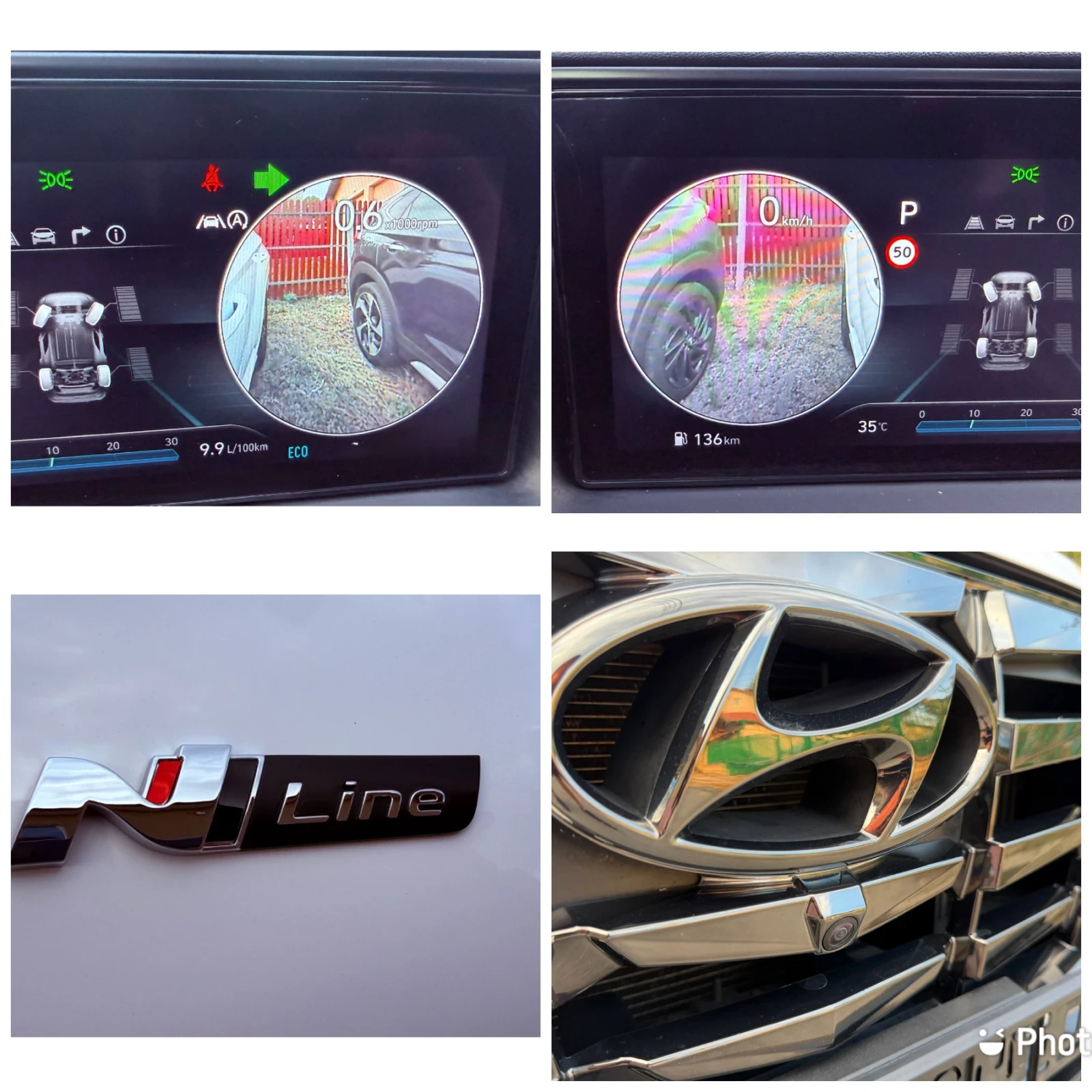 Hyundai Tucson VERTEX 4WD N-LINE Lux внос Швейцария, снимка 15 - Автомобили и джипове - 56023883