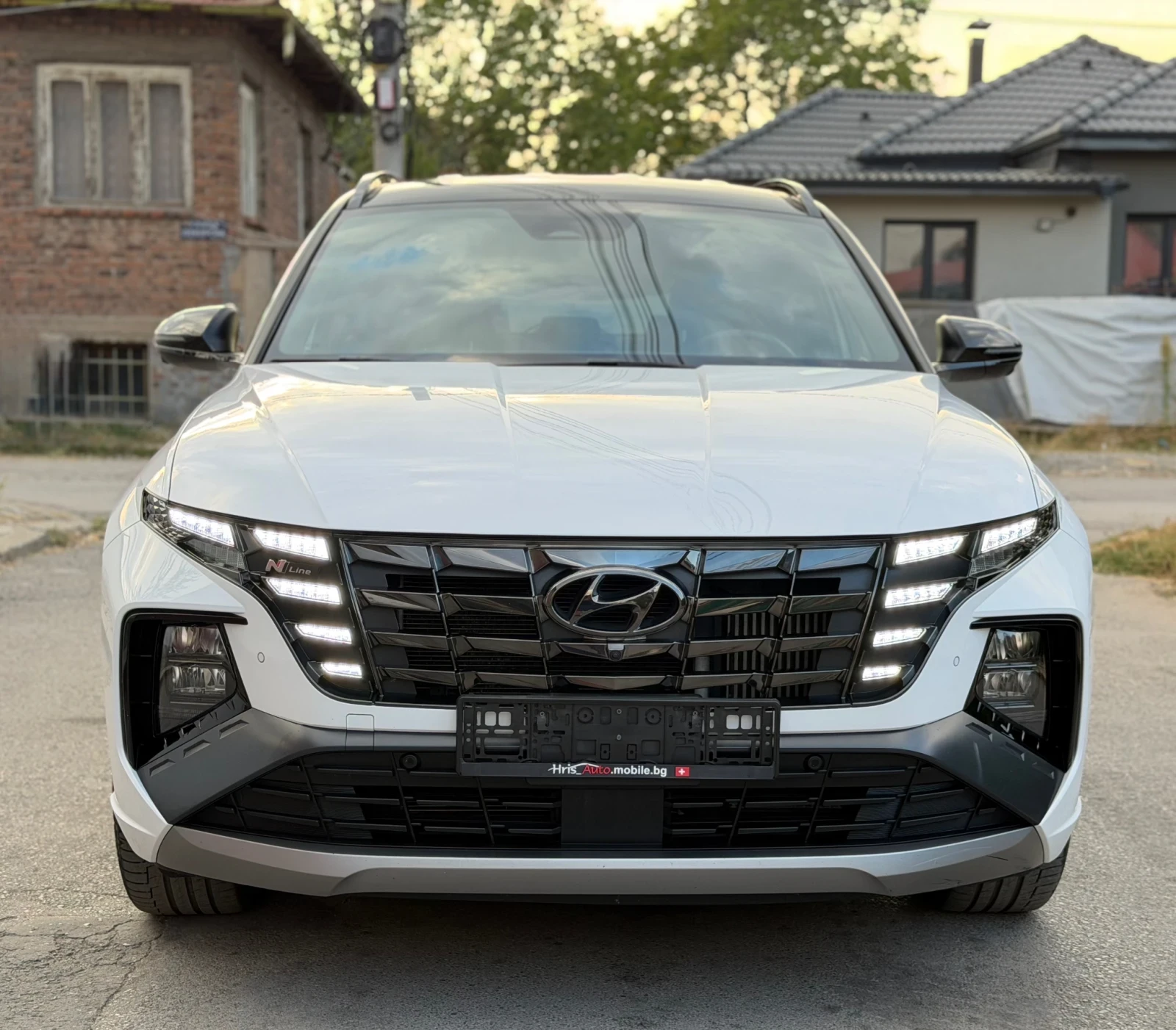 Hyundai Tucson VERTEX 4WD N-LINE Lux внос Швейцария, снимка 8 - Автомобили и джипове - 56023883