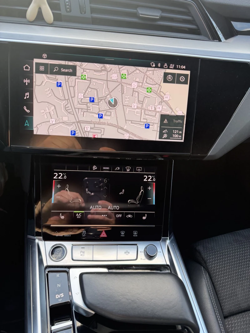 Audi E-Tron 55/S LINE/QUATTRO/MATRIX/FULL, снимка 11 - Автомобили и джипове - 53020073