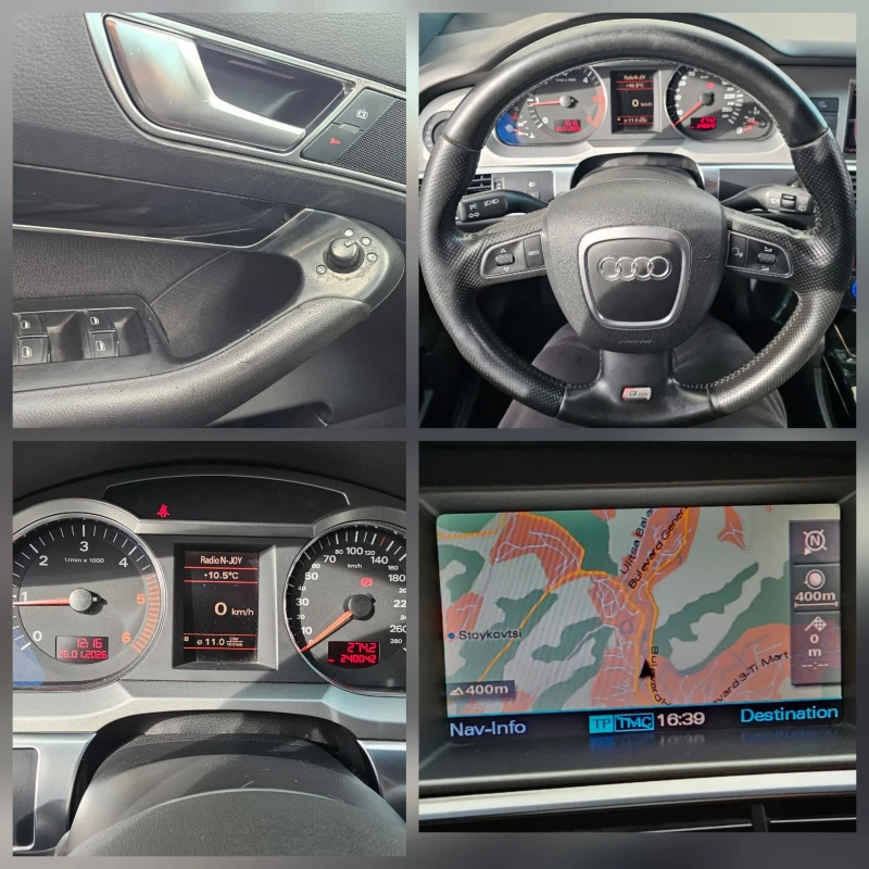 Audi A6 2.7 / 180к.с/Сменени вериги, снимка 12 - Автомобили и джипове - 53264041