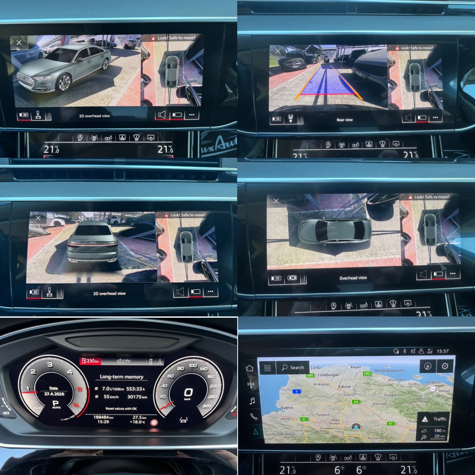 Audi A8 50TDI#EXCLUSIVE#MATRIX#�����#SOFTCL#PANOR#ALCANTAR | Mobile.bg � ����������� 17