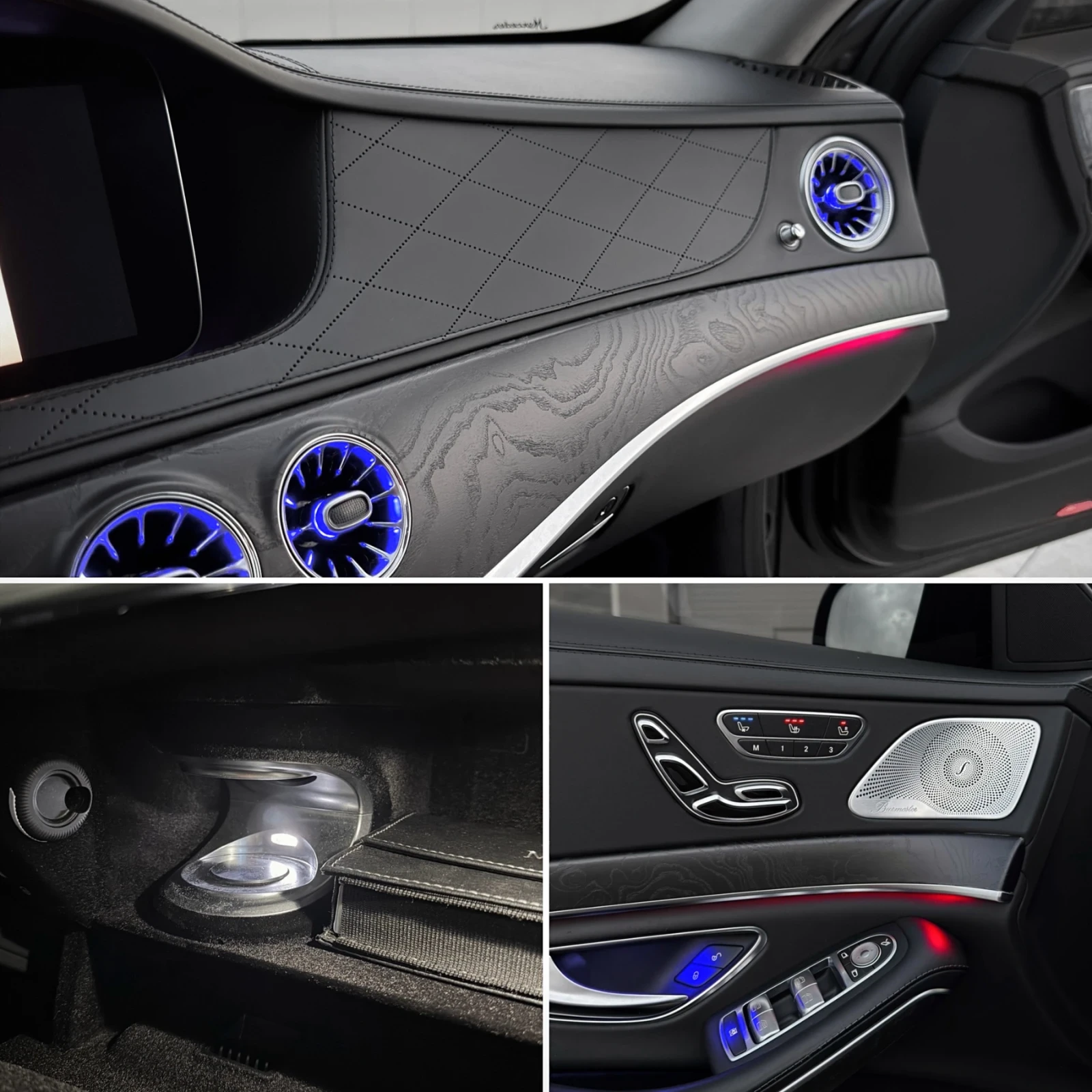 Mercedes-Benz S 560 FACE/ S63 AMG/ 3xTV/ PANO/ BUSINESS CLASS/ 9G/, снимка 13 - Автомобили и джипове - 54802010
