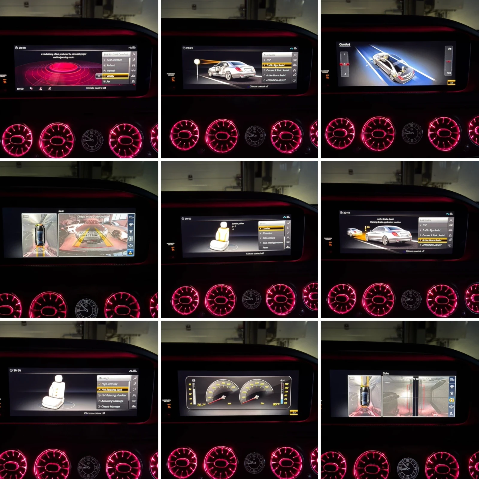 Mercedes-Benz S 560 FACE/ S63 AMG/ 3xTV/ PANO/ BUSINESS CLASS/ 9G/, снимка 15 - Автомобили и джипове - 54802010
