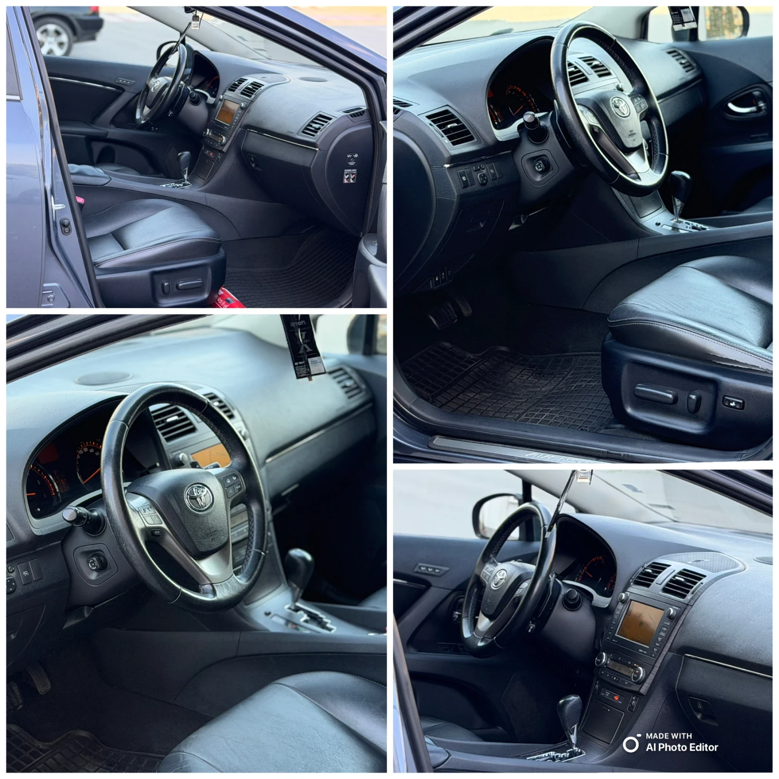 Toyota Avensis D4D Avto Koja Navi Camera, снимка 16 - Автомобили и джипове - 55396893