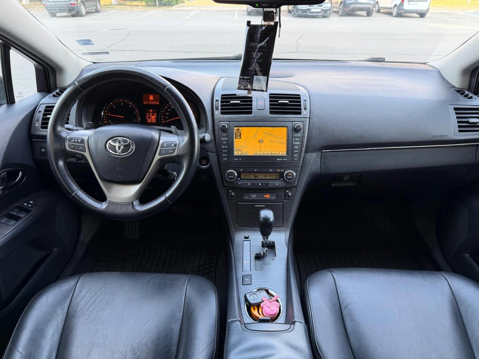 Toyota Avensis D4D Avto Koja Navi Camera, снимка 4 - Автомобили и джипове - 55396893
