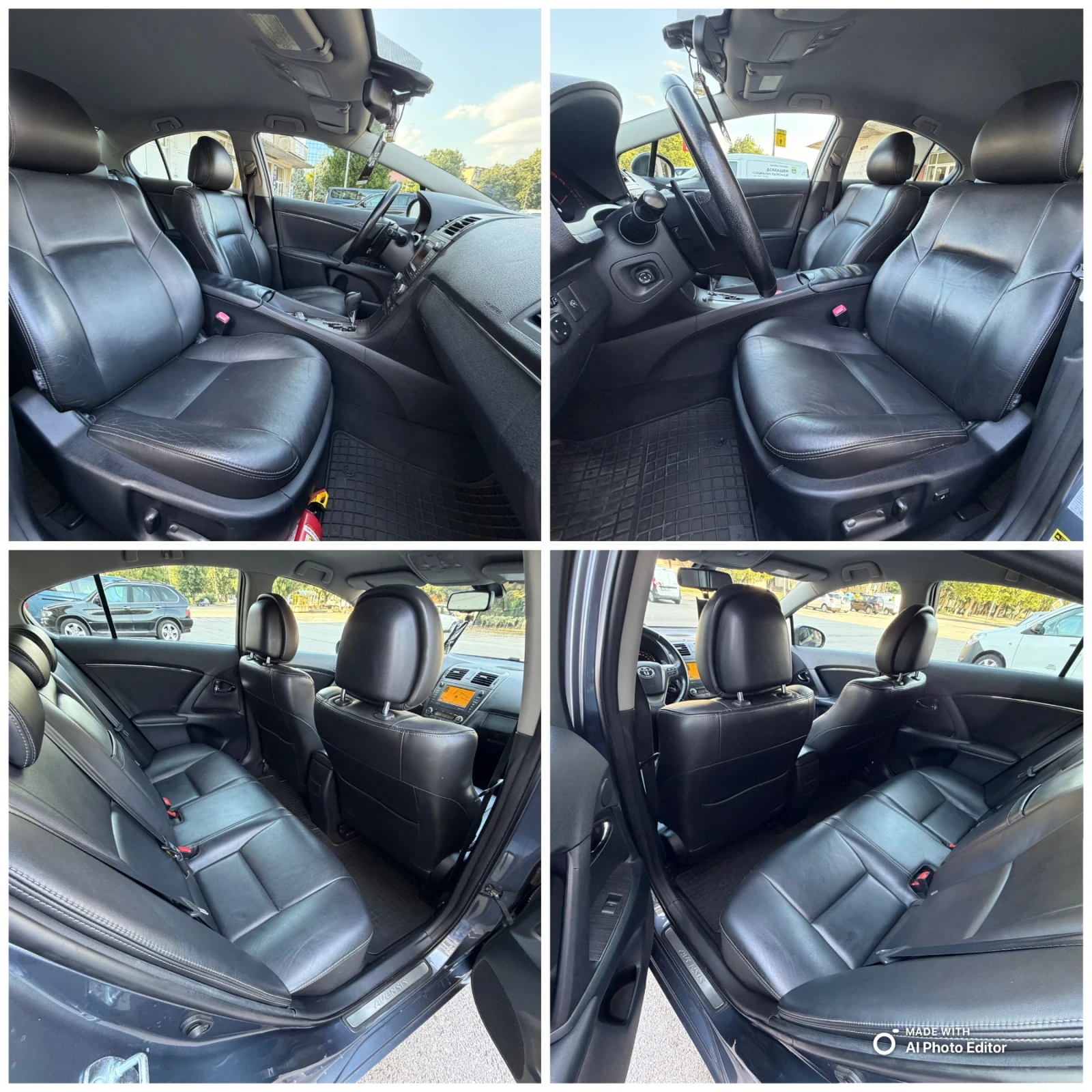 Toyota Avensis D4D Avto Koja Navi Camera, снимка 17 - Автомобили и джипове - 55396893