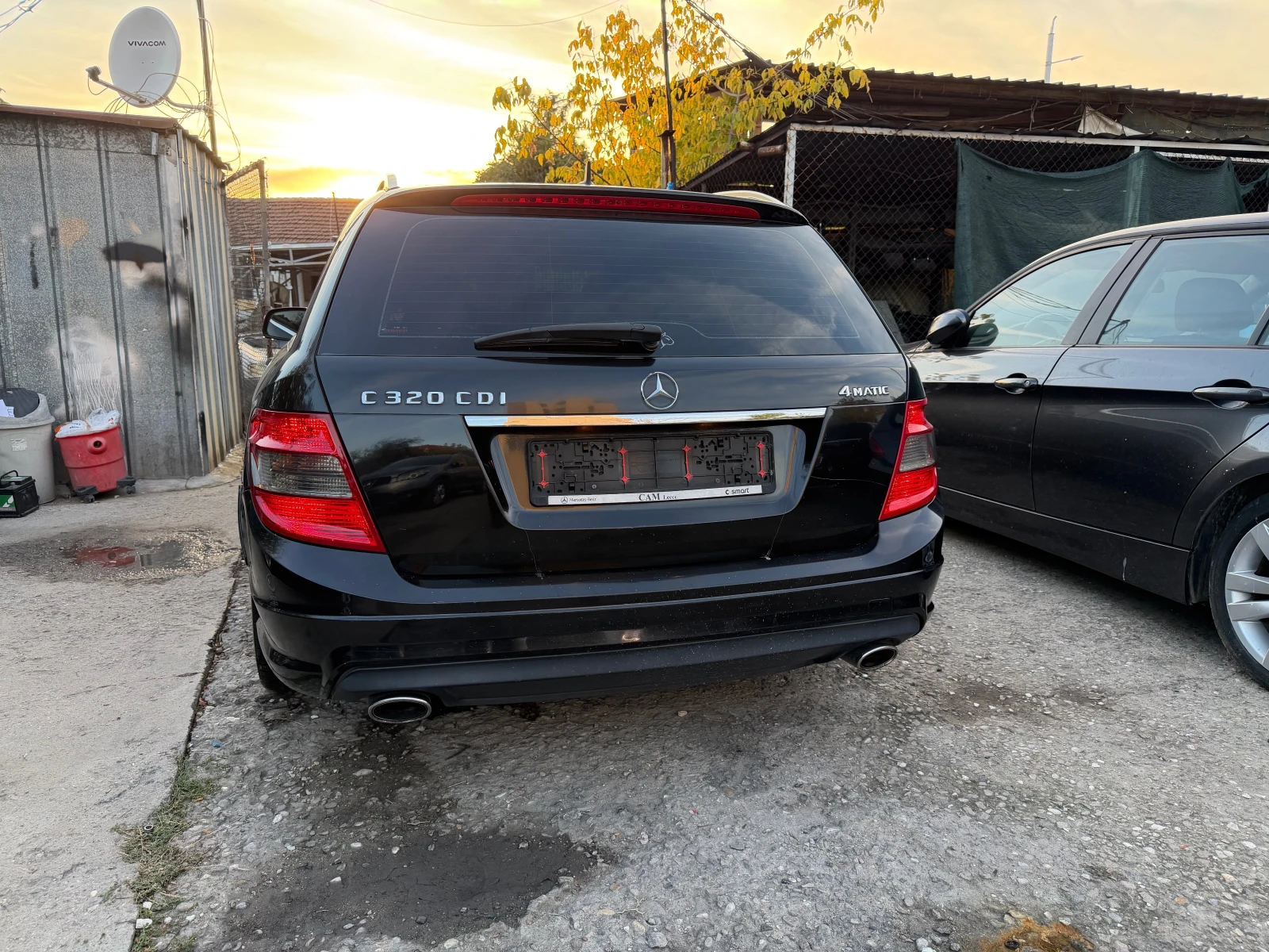 Mercedes-Benz C 320 CDI 224HP 4MATIC AMG AVTOMAT KOJA NAVI NOVA 2010G  | Mobile.bg � ����������� 6