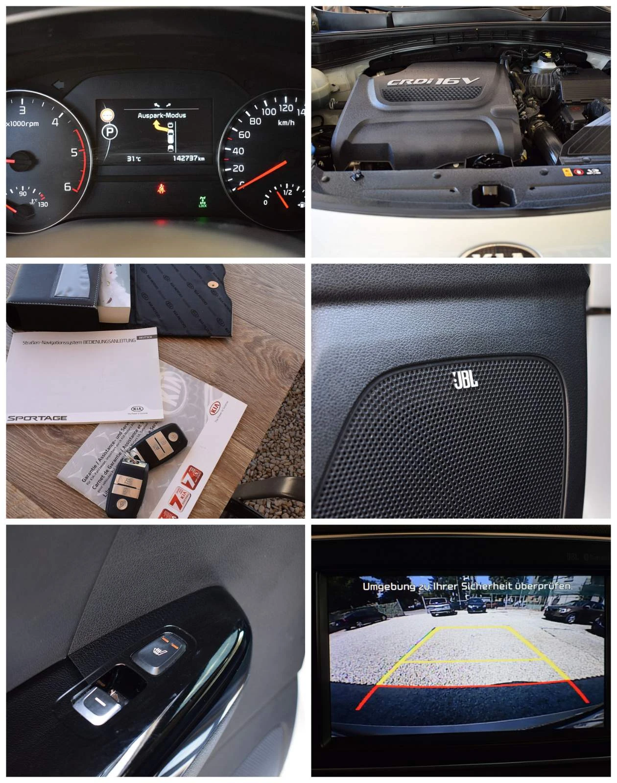 Kia Sportage 2.0ШВЕЙЦАРИЯ/GT-Line/4x4/АВТОМАТИК/ОБДУХВАНЕ/КАМЕР, снимка 17 - Автомобили и джипове - 55631880