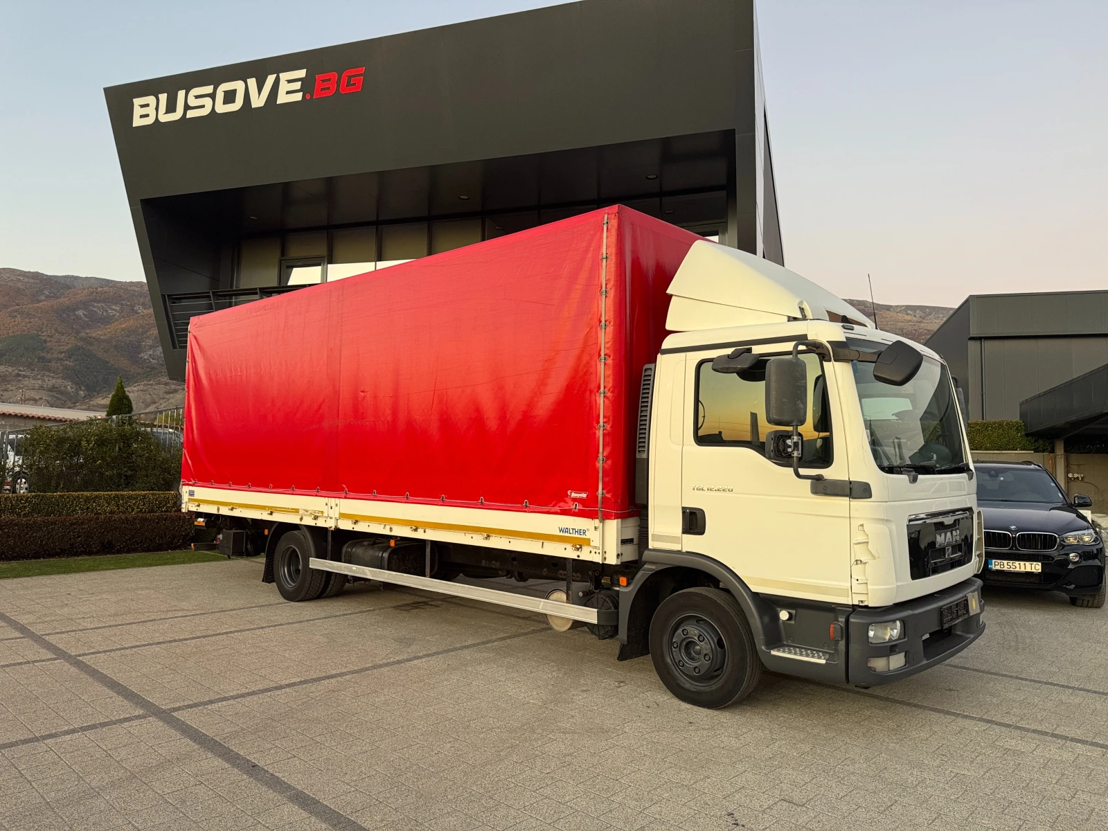 Man Tgl 12.220 7.20м. Падащ борд Клима , снимка 1