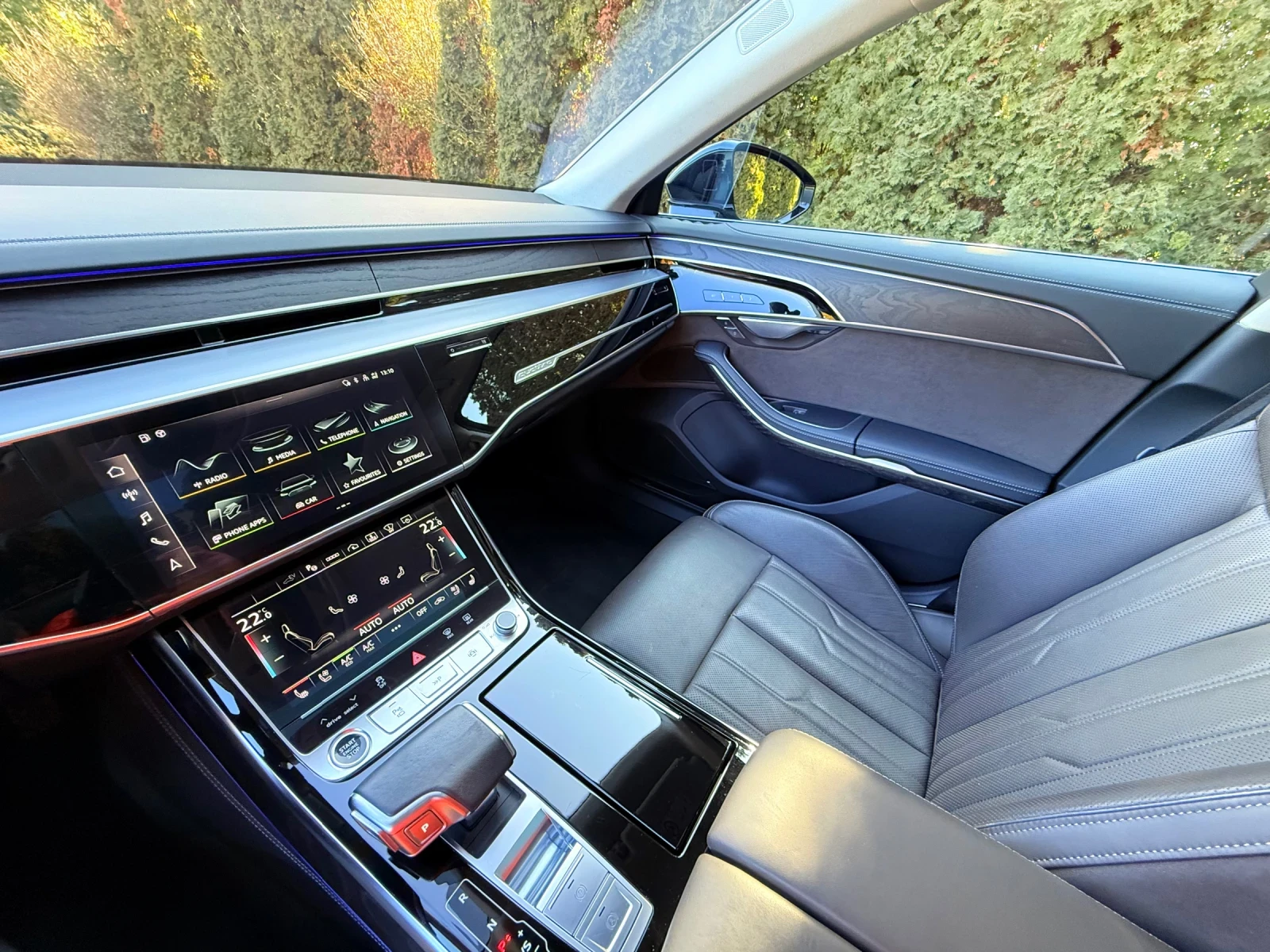 Audi A8 60TFSIE B&O/3xTV/Distronic/Гаранция 12м.! - изображение 7