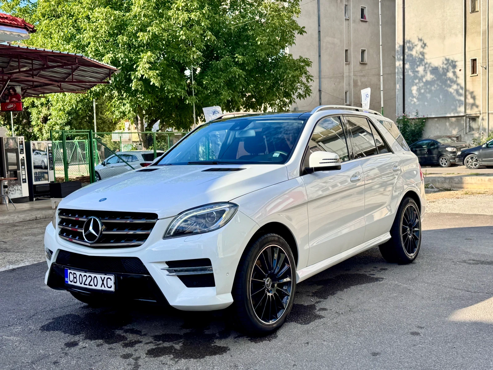 Mercedes-Benz ML 350 AMG на пружини