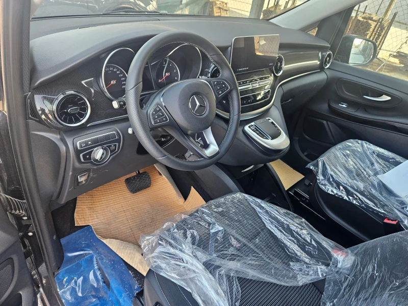 Mercedes-Benz V 300 d-Long-4MATIC-HOB!!!Гаранция!!!, снимка 9 - Бусове и автобуси - 49768740