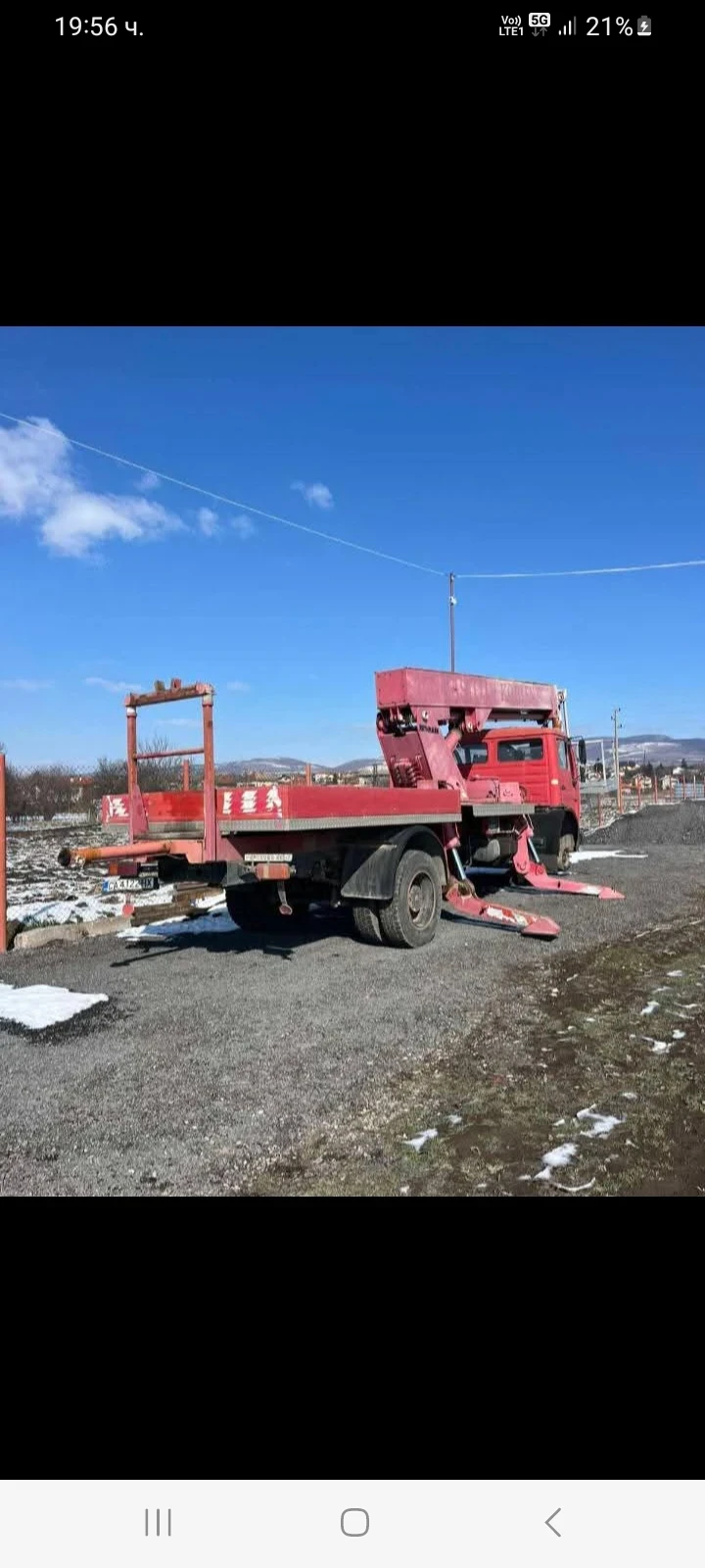 Mercedes-Benz 1622 Автовишка 22 метра, снимка 7 - Камиони - 52895611