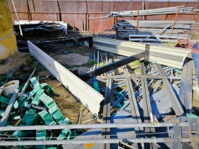 Полуремарке Berger SAPL 24 LTP НА ЧАСТИ, 3бр. САФ ОСИ, снимка 13