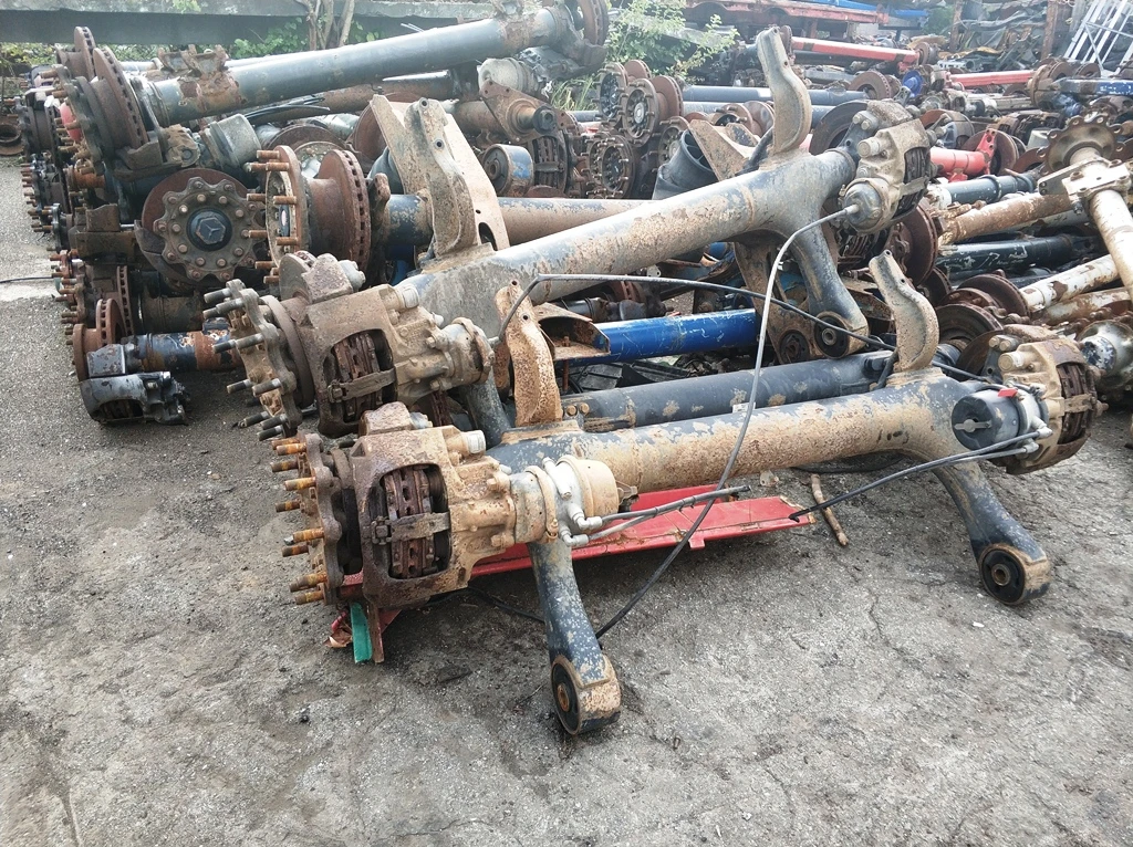 Полуремарке Berger SAPL 24 LTP НА ЧАСТИ, 3бр. САФ ОСИ, снимка 11 - Ремаркета - 53824840