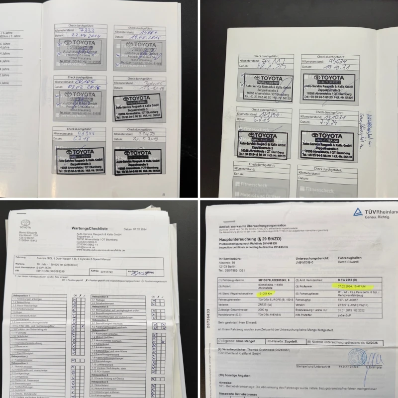 Toyota Avensis 1.8I* СЕРВИЗНА КНИЖКА* ПЪЛНА  ИСТОРИЯ В ТОЙОТА, снимка 17 - Автомобили и джипове - 53428209