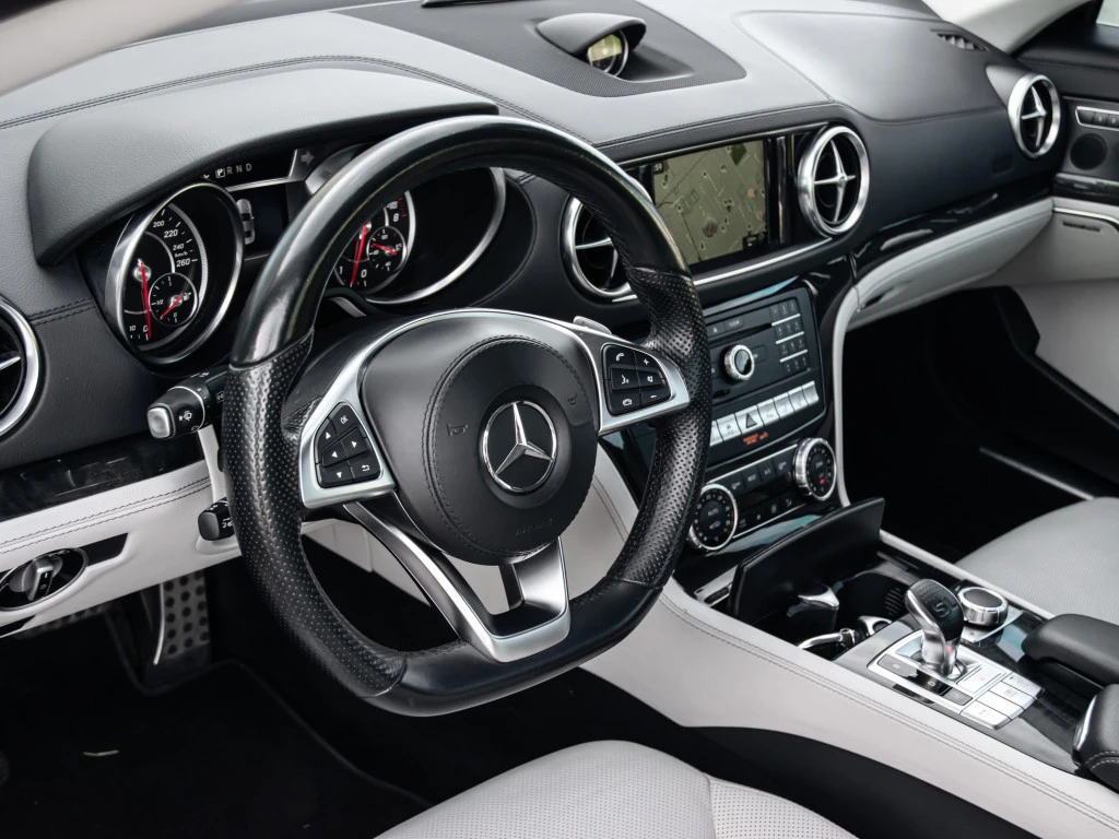 Mercedes-Benz SL 400 SL450* HARMAN/KARDON* ТВЪРД ТАВАН* ОБДУХ*  - изображение 8