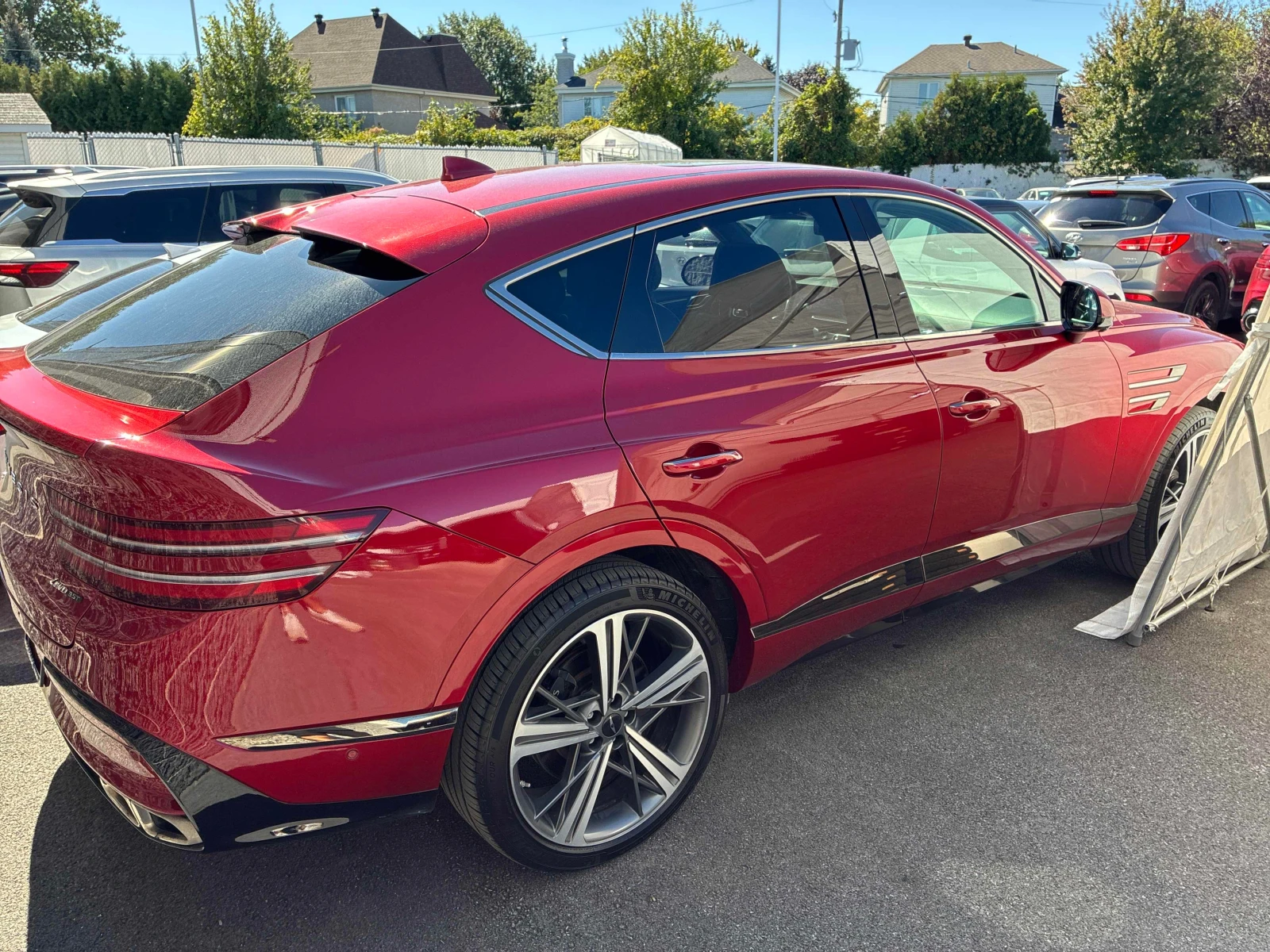 Genesis GV80 * 3.5T e SC * АВТОКРЕДИТ БЕЗ ПЪРВОНАЧАЛНА ВНОСКА* , снимка 3 - Автомобили и джипове - 56158431