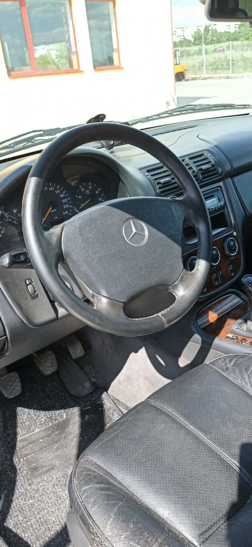 Mercedes-Benz ML 270 ML 270 ръчка , снимка 4 - Автомобили и джипове - 53851059