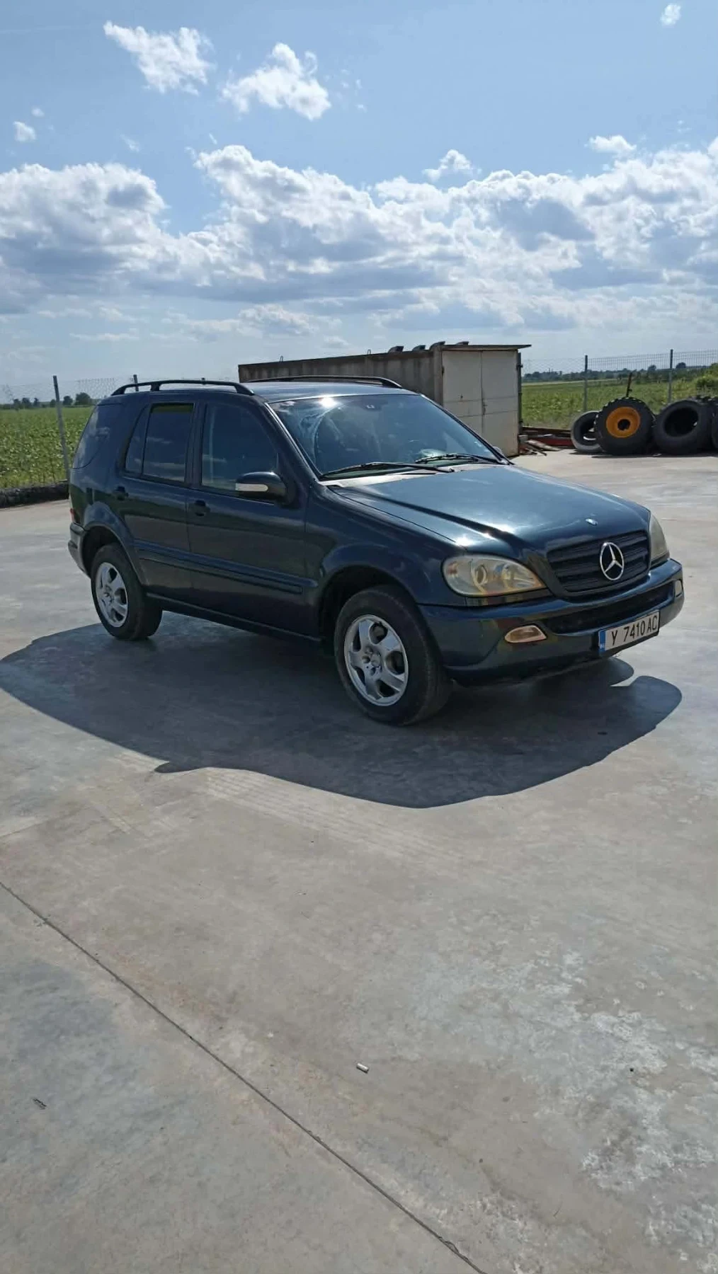 Mercedes-Benz ML 270 ML 270 ръчка , снимка 2 - Автомобили и джипове - 53851059