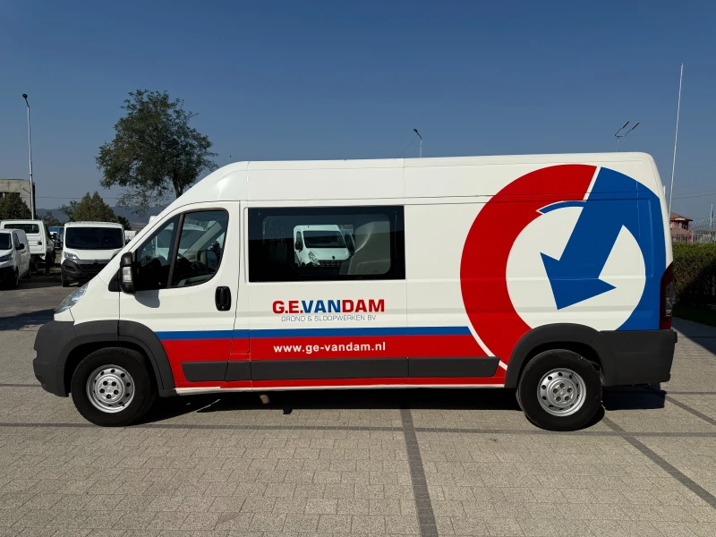 Peugeot Boxer L3H2 Климатик Товаропътнически 7-местен , снимка 4 - Бусове и автобуси - 51336439