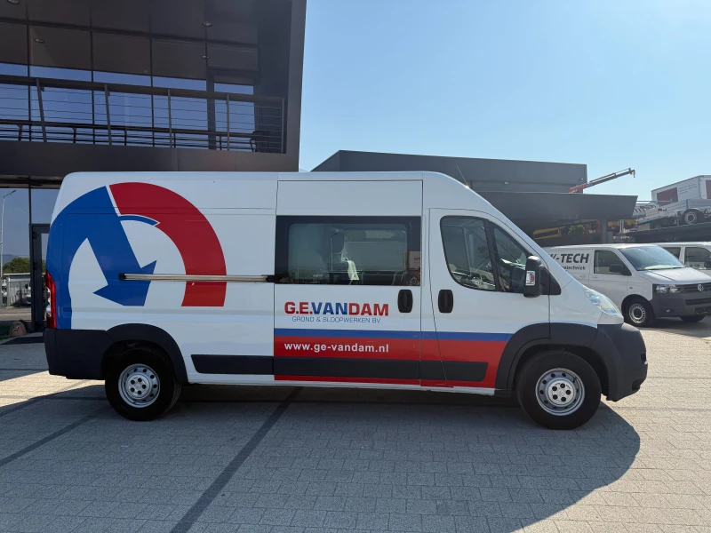 Peugeot Boxer L3H2 Климатик Товаропътнически 7-местен , снимка 7 - Бусове и автобуси - 51336439