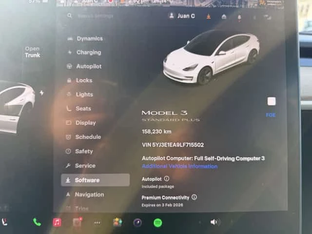 Tesla Model 3 * Standard Range Plus * CARFAX * БЕЗ ИНЦИДЕНТИ, снимка 11 - Автомобили и джипове - 54182840