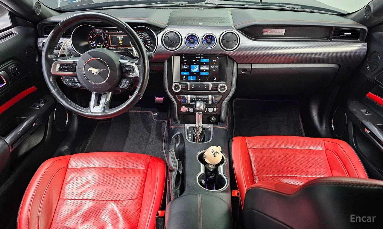 Ford Mustang GT* 5.0* V8* ПОДГРЕВ* ОБДУХВАНЕ* КАМЕРА* КЕЙЛЕС* , снимка 7 - Автомобили и джипове - 55318684