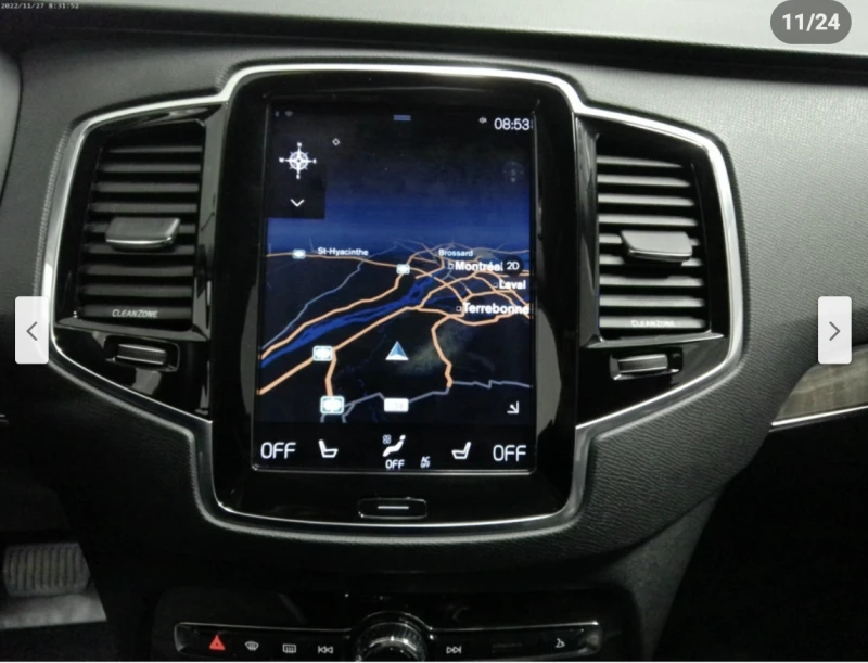 Volvo Xc90 T6* MOMENTUM* ДИГИТАЛНО* ТАБЛО* КАМЕРА* МАСАЖ* ДИС, снимка 10 - Автомобили и джипове - 52936138
