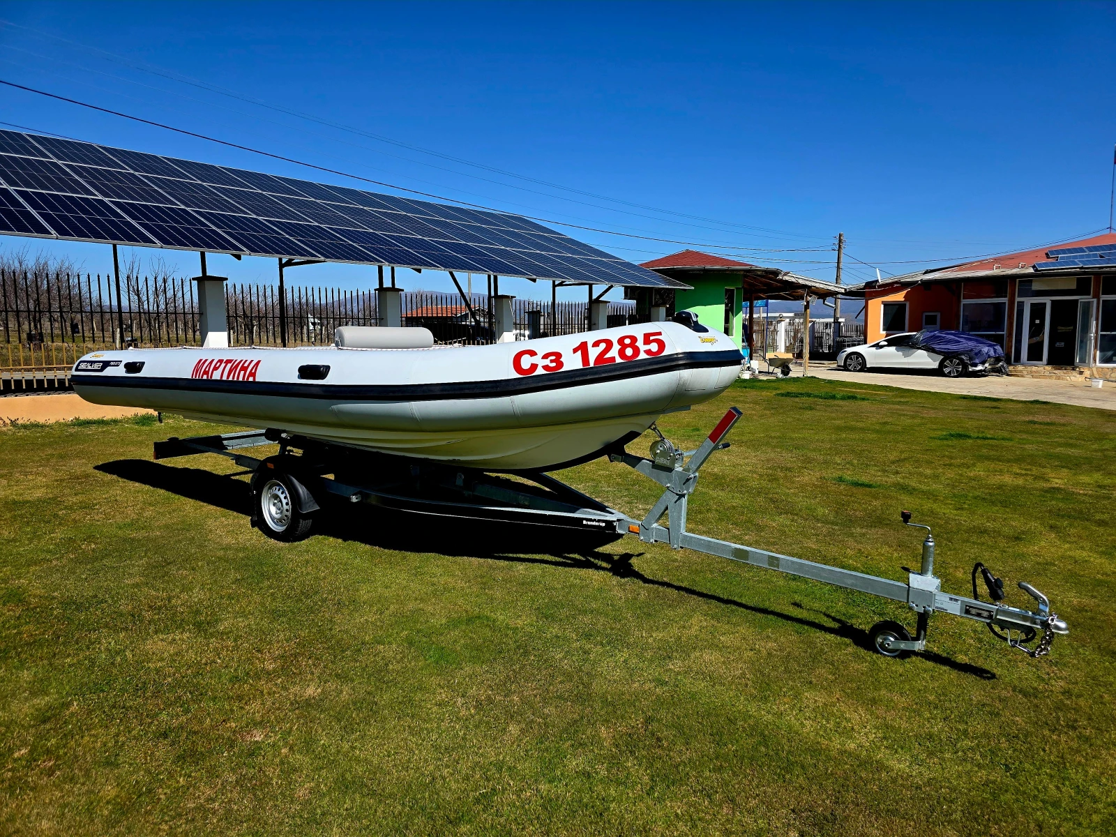 Лодка Bombardier Sea Doo ! ! ! SEALVER RIB 575 ! ! ! 2020 ГОДИНА ! ! !, снимка 4 - Воден транспорт - 53818038