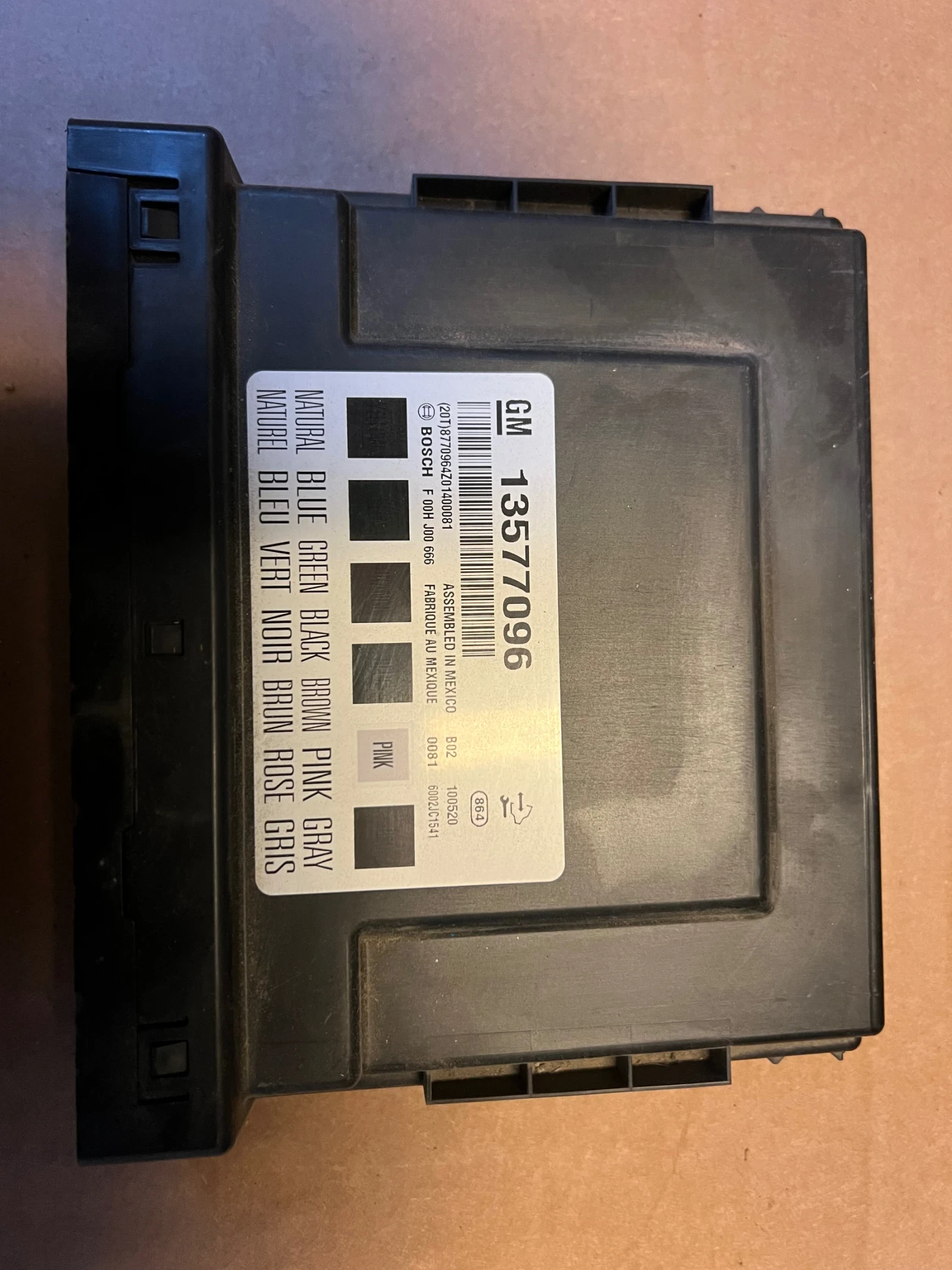 13577096 Body Control  Opel Astra J 13577096 | Mobile.bg   1