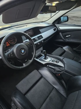 BMW 520 Facelift, Cic, Автомат, Сменени вериги!, снимка 9