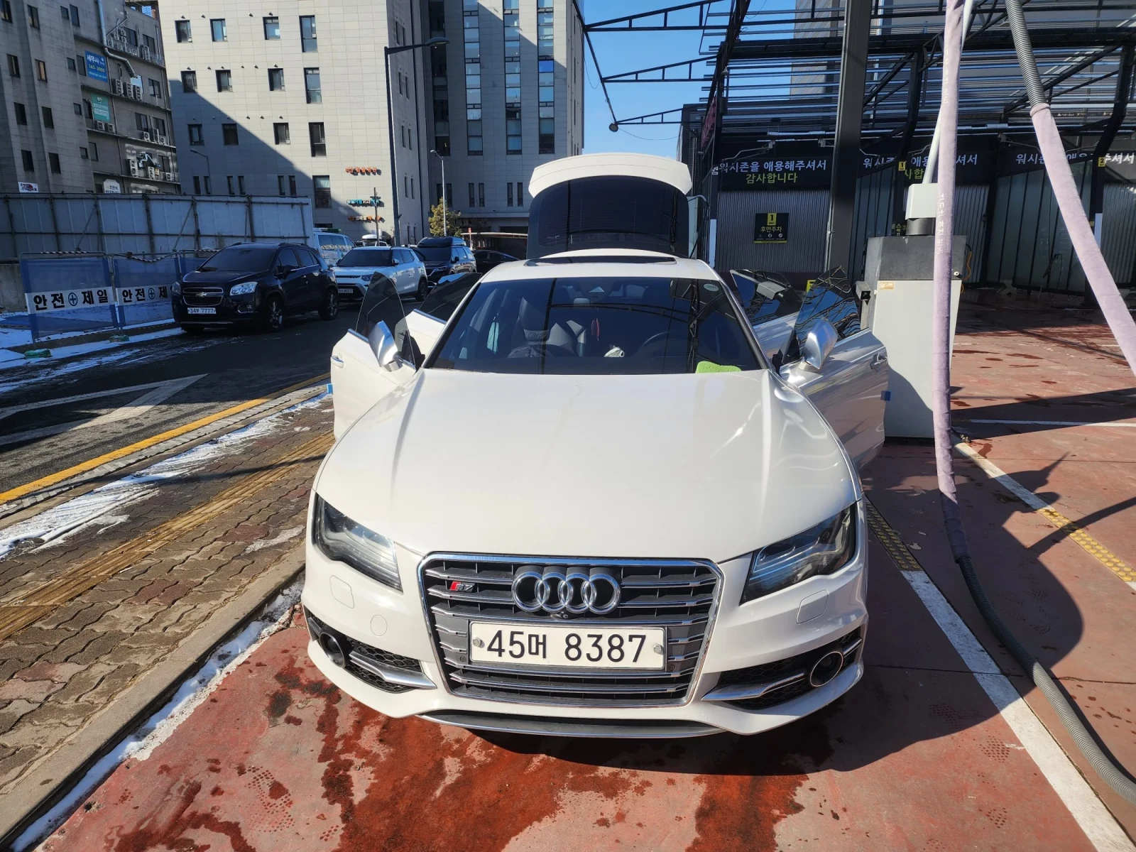 Audi S7 * CARBON * HEAD-UP * ПОДГРЕВ, снимка 14 - Автомобили и джипове - 54352595