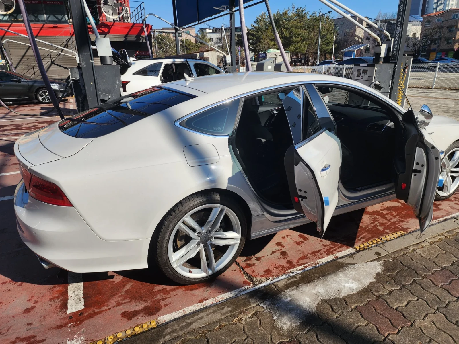 Audi S7 * CARBON * HEAD-UP * ПОДГРЕВ, снимка 10 - Автомобили и джипове - 54352595