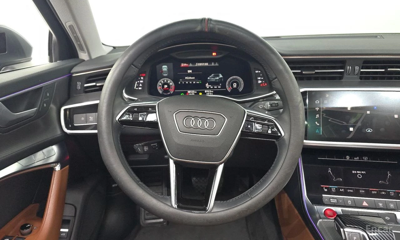 Audi A6 45TFSI* MATRIX* S* LINE* ОБДУХВАНЕ* ХЕДЪП* LANE* A, снимка 7 - Автомобили и джипове - 55623916