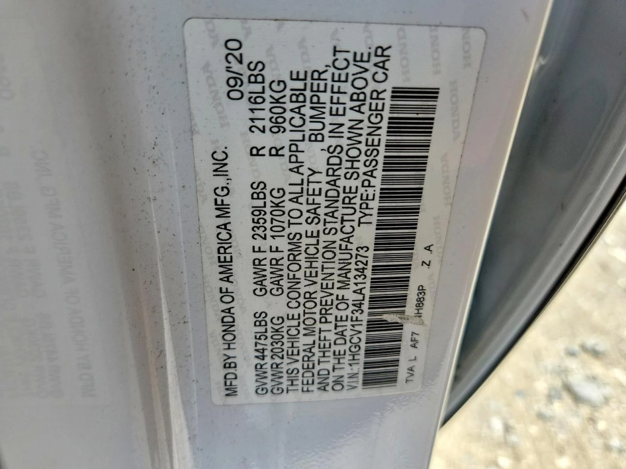 Honda Accord 1.5l Sport, снимка 12 - Автомобили и джипове - 55945209