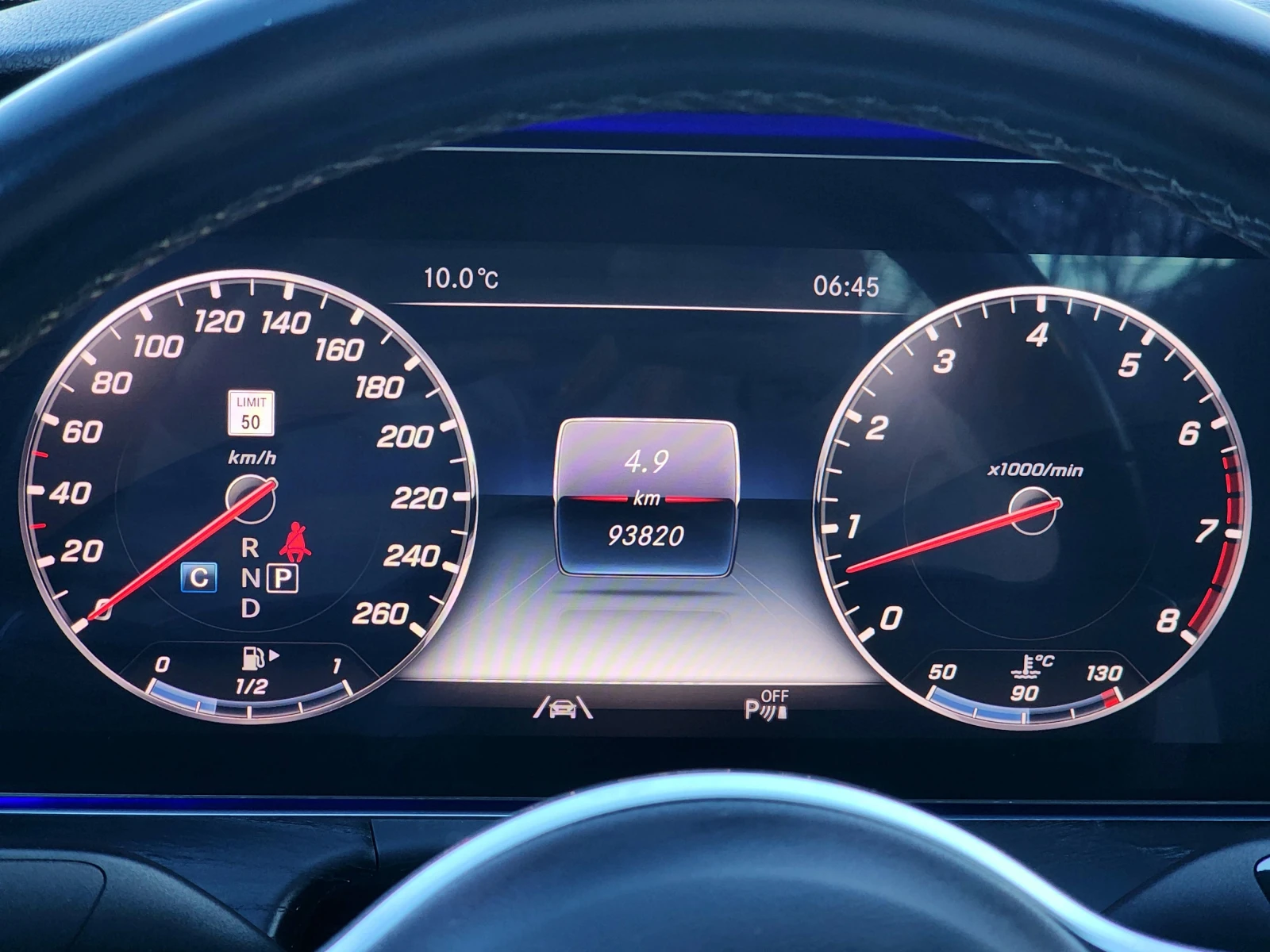 Mercedes-Benz E 450 4MATIC* БЕЗ ЗАБЕЛЕЖКИ* DIS* BURMESTER* 360* , снимка 7 - Автомобили и джипове - 55993594