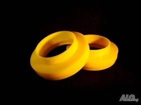 Mitsubishi PAJERO II (1990- подложка-тампон задна пружина 40 лева Ем Комплект Дружба 0884333261, снимка 9