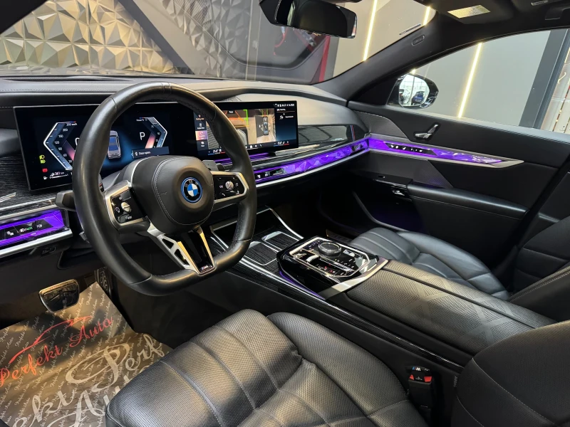 BMW 750 e xDrive * FULL Екстри* B&W* ПАНОРАМА* M PACKET* , снимка 7 - Автомобили и джипове - 53526338