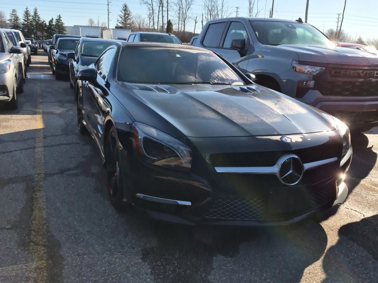 Mercedes-Benz SL 500 Lane assist/Amg Line/Keyless/Navi , снимка 2 - Автомобили и джипове - 54194273