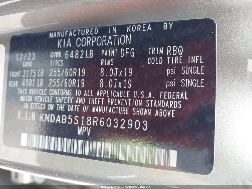 Kia EV9 Light Long Range, снимка 9 - Автомобили и джипове - 55452368